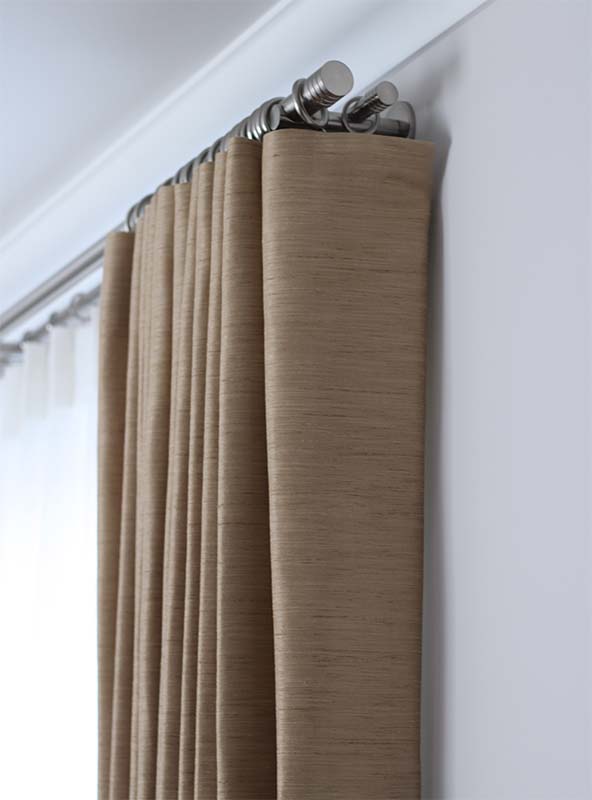 Double Wave Curtain, Taylor and Paix Interiors